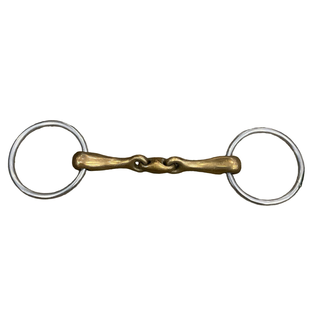 Herm Sprenger 5.5" Loose Ring Lozenge Snaffle Bit Used - H