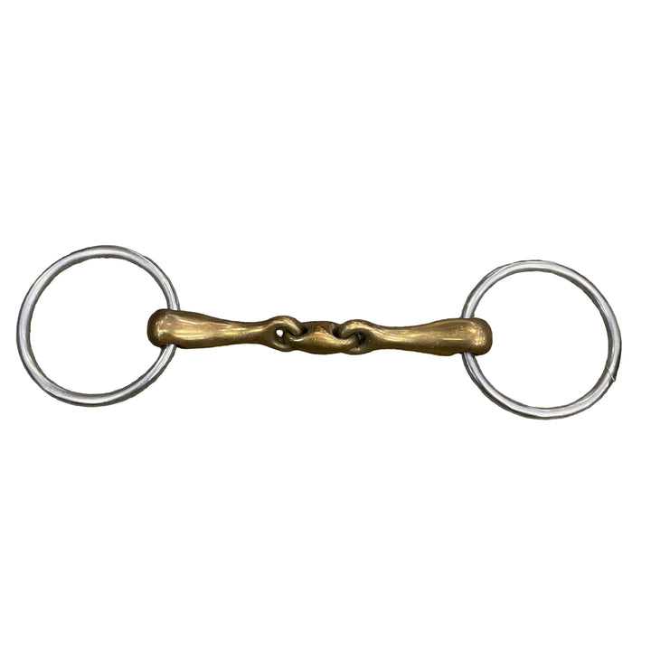 Herm Sprenger 5.5" Loose Ring Lozenge Snaffle Bit Used - H