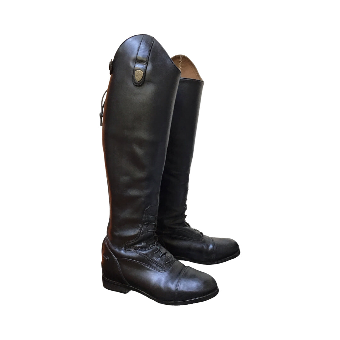 OVATION WOMEN SHOE SIZE 7 BLACK RIDING BOOTS