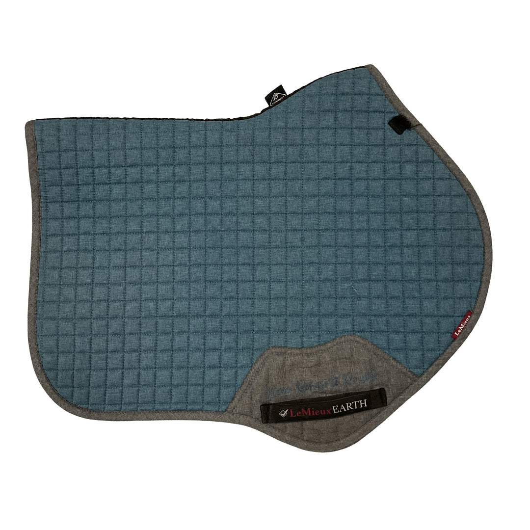 LeMieux Large Ocean Close Contact Earth Saddle Pad Used