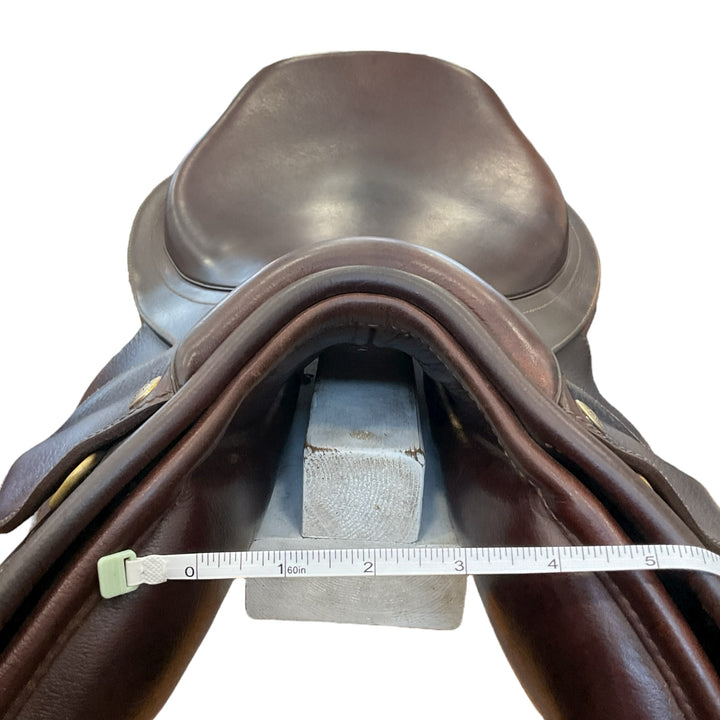 18" Collegiate Convertible Adjustable Used Hunter/Jumper Saddle - H