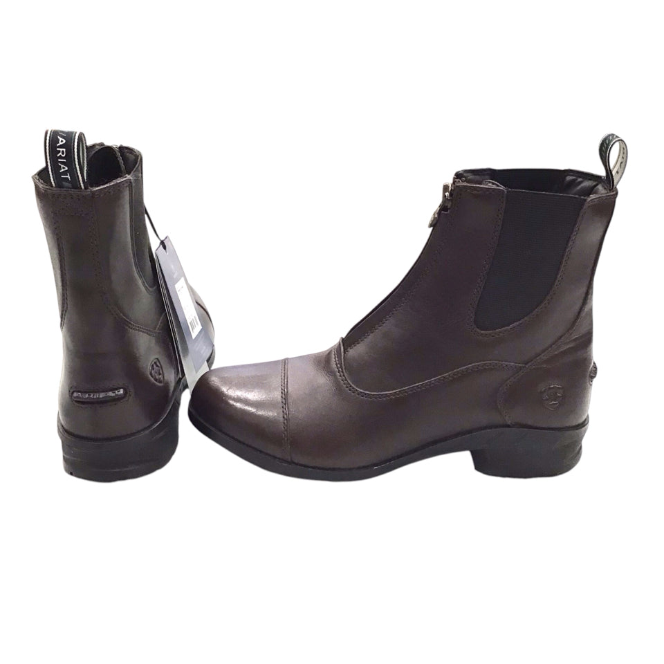 Ariat Ladies 9.5 Zip Paddock Boot New - H