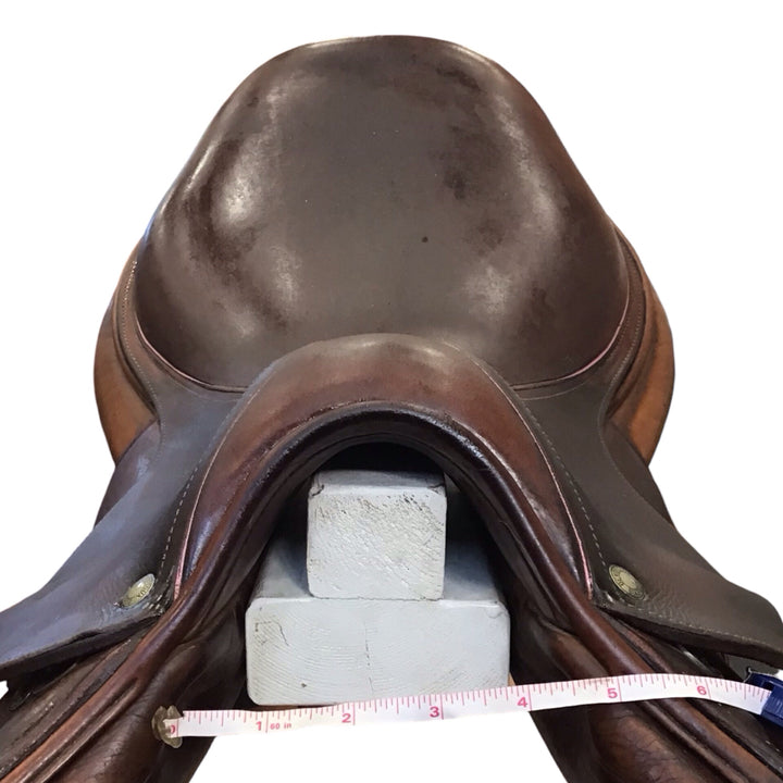 17.5" Devoucoux Chiberta Medium Used Hunter/Jumper Saddle - H