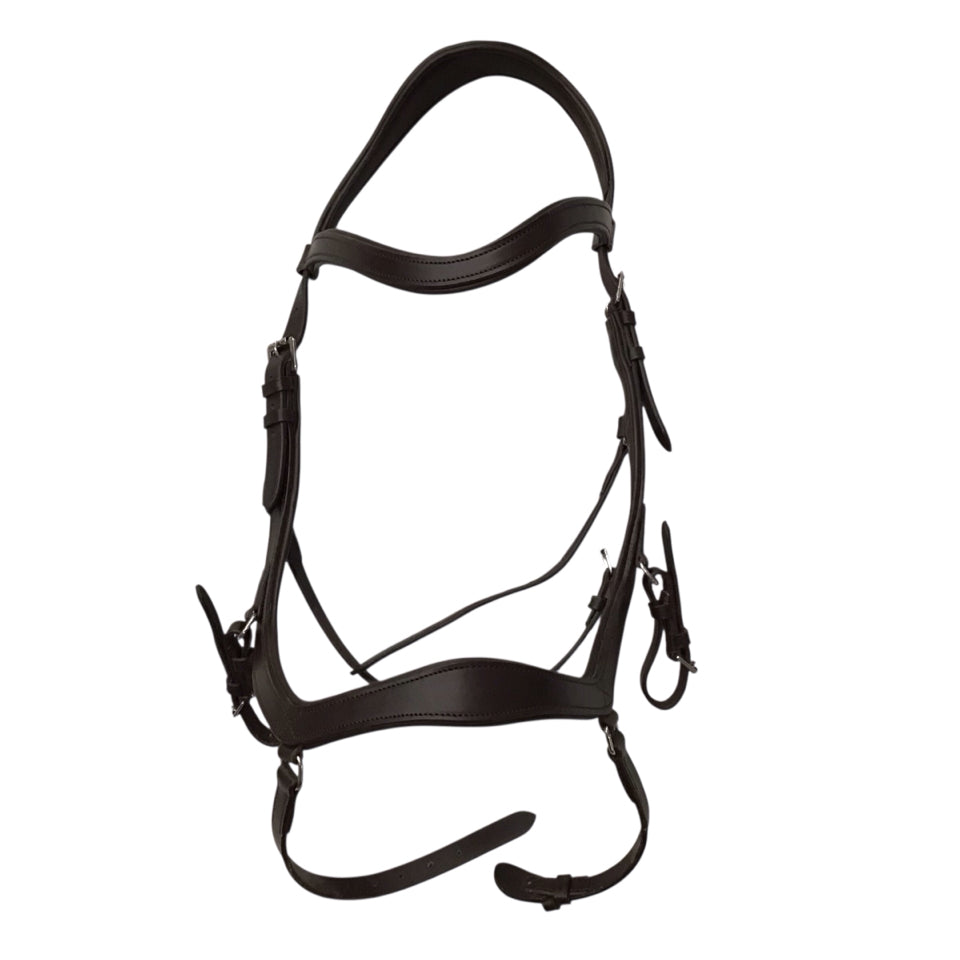 Bello Equine Horse Size Anatomical Bridle Used - H