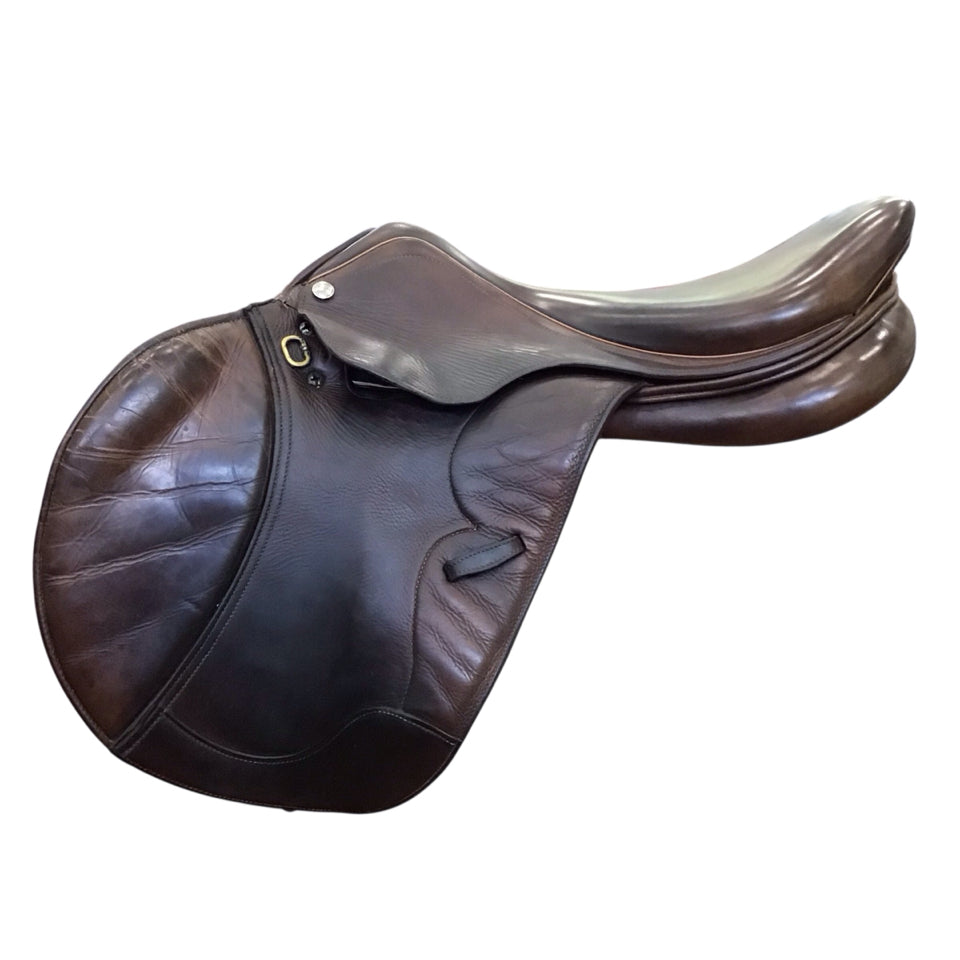 17" Pessoa XCH Adjustable Used Hunter/Jumper Saddle - H