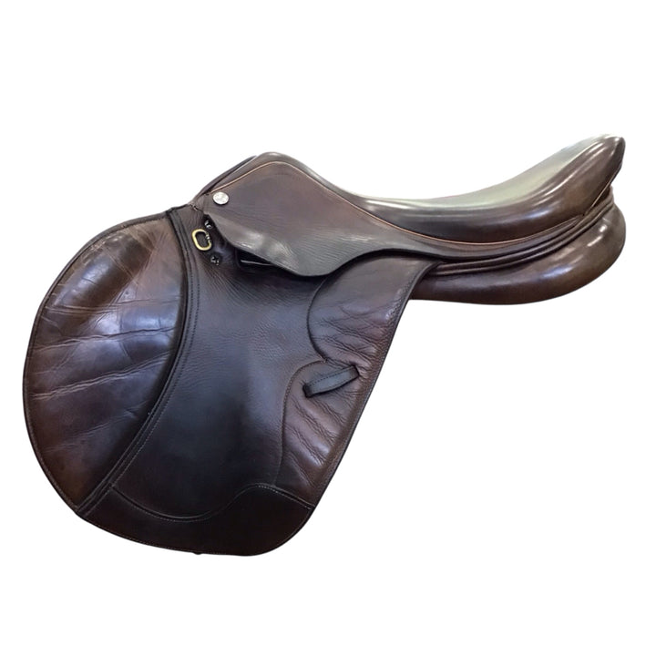 17" Pessoa XCH Adjustable Used Hunter/Jumper Saddle - H