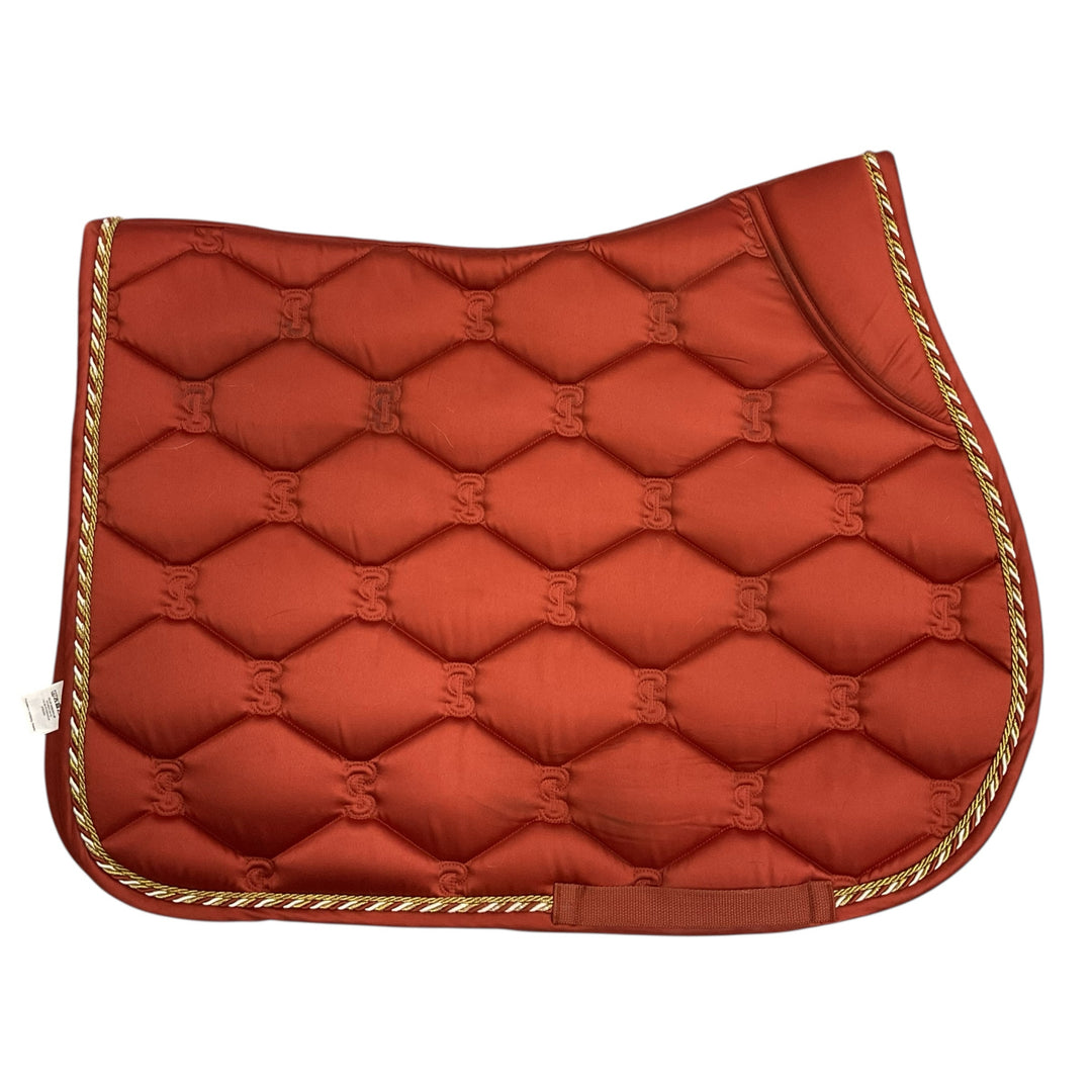PS of Sweden Signature All Purpose Saddle Pad Burnt Orange - H
