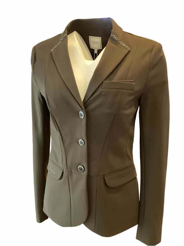 SAMSHIELD new ladies size 8 tall mocha show coat