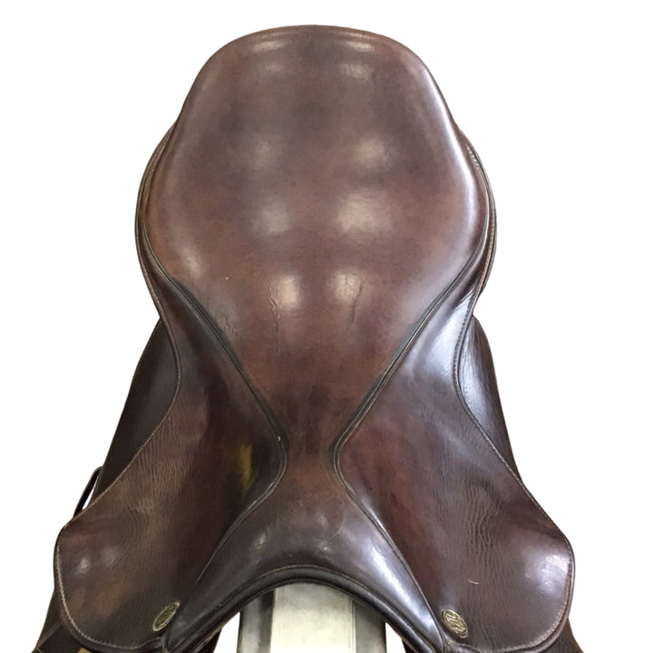 17.5" M. Toulouse Lucia II Wide Used Hunter/Jumper Saddle - H