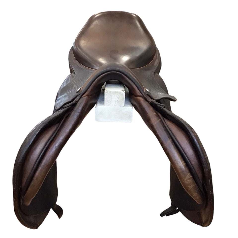 17" Pessoa XCH Adjustable Used Hunter/Jumper Saddle - H
