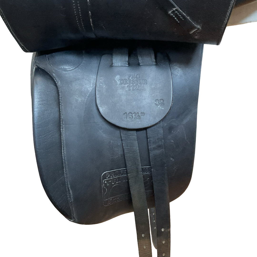16.5" Thornhill Pro Trainer Saddle Line Med/Wide Used Dressage Saddle