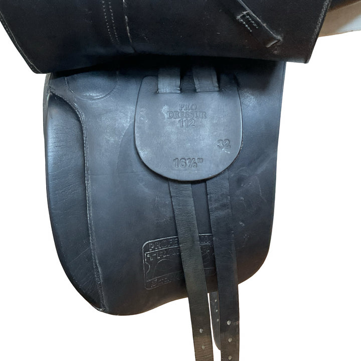 16.5" Thornhill Pro Trainer Saddle Line Med/Wide Used Dressage Saddle
