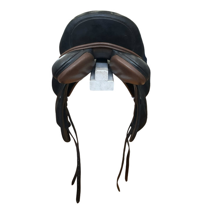 17.5" Custom Saddlery Wolfgang Omni Narrow Used Dressage Saddle