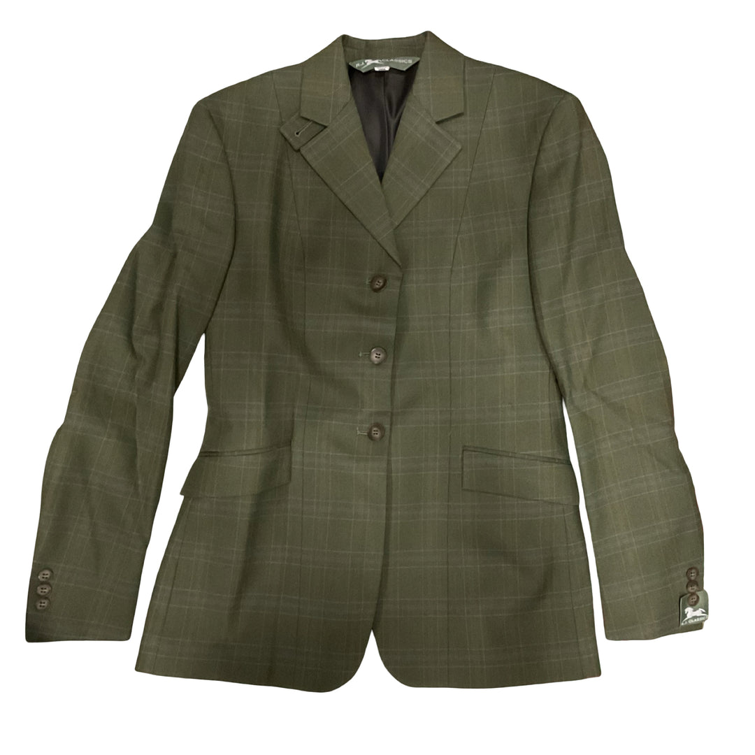 RJ Classics Women's 4R Tweed Hunt Coat Used - H