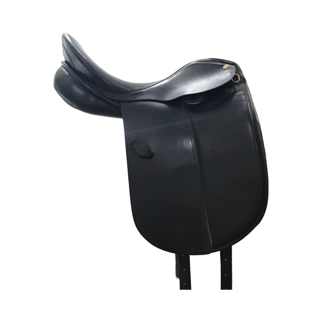17" HDR Wide Tree Used Dressage Saddle - C