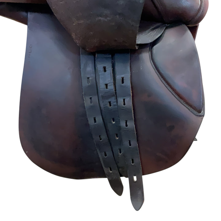 17.5" Harry Dabbs Jaguar Wide Used Hunter/Jumper Saddle - H