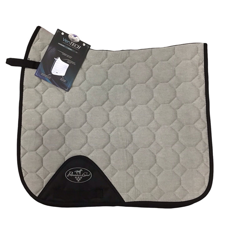 Professional's Choice Ventech Collection Dressage Pad Grey New - H