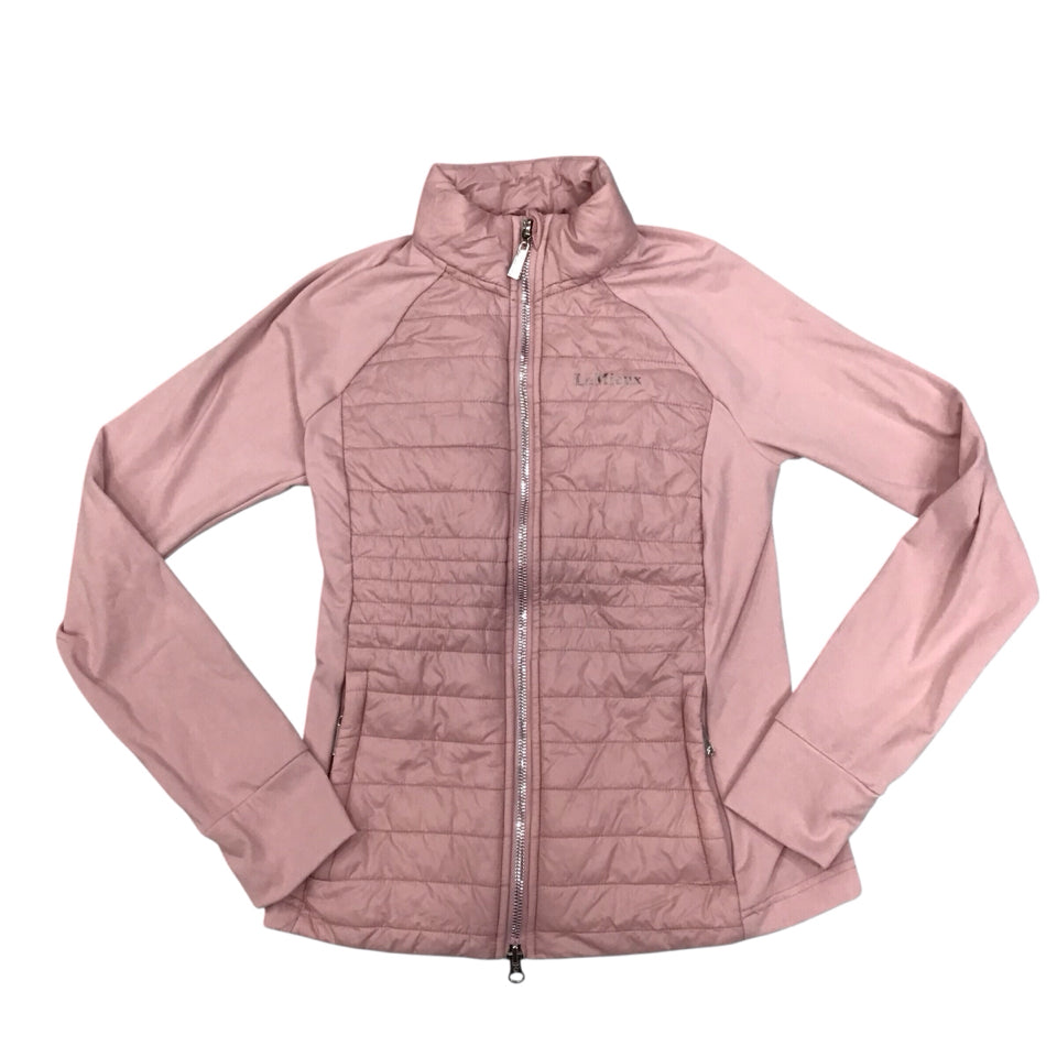 LeMieux Child 11/12 Yr Young Rider Ruby Puffer Jacket Blossom Used - H