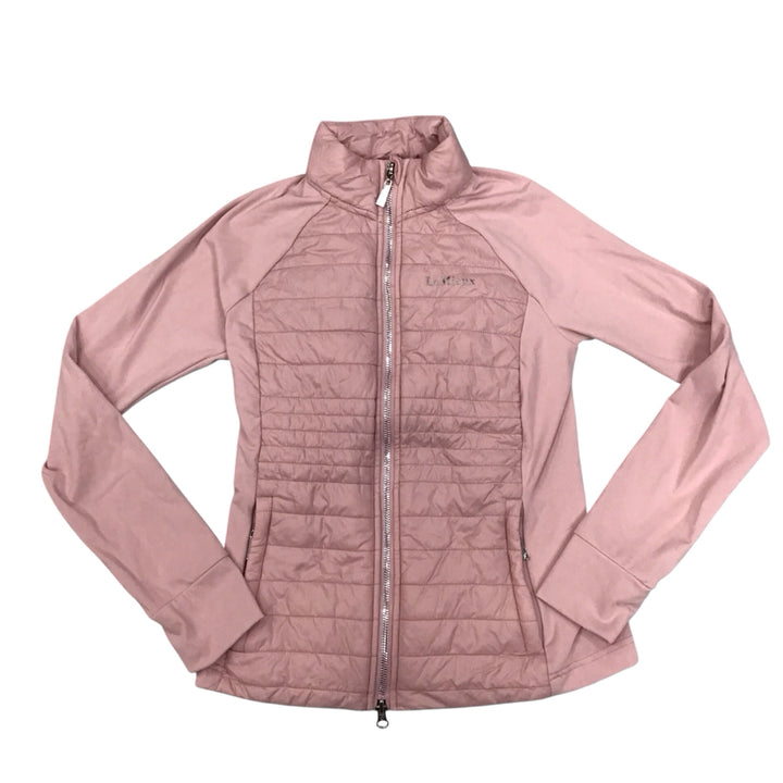 LeMieux Child 11/12 Yr Young Rider Ruby Puffer Jacket Blossom Used - H