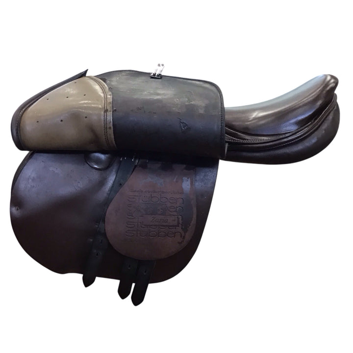 17" Stubben Zaria De Luxe 30cm Medium Used Hunter/Jumper Saddle - H