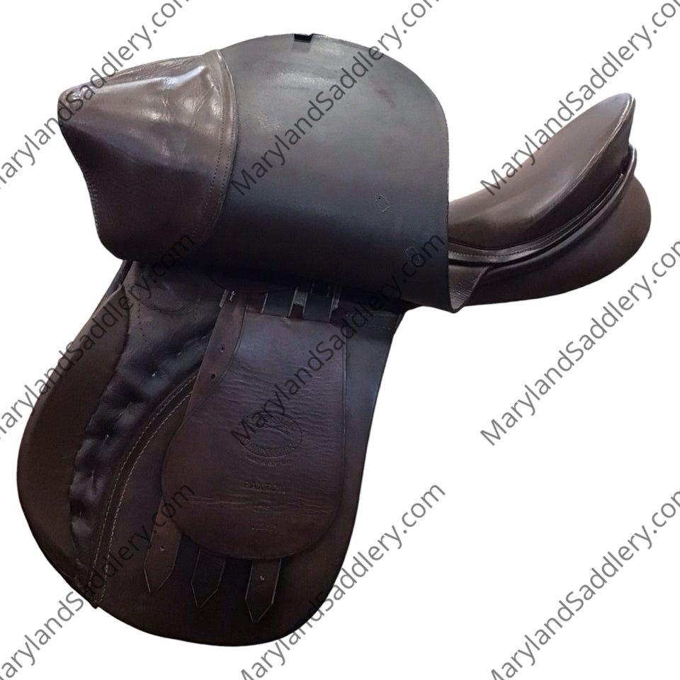 17.5" Passier Paxton Wide Used All Purpose Saddle - H