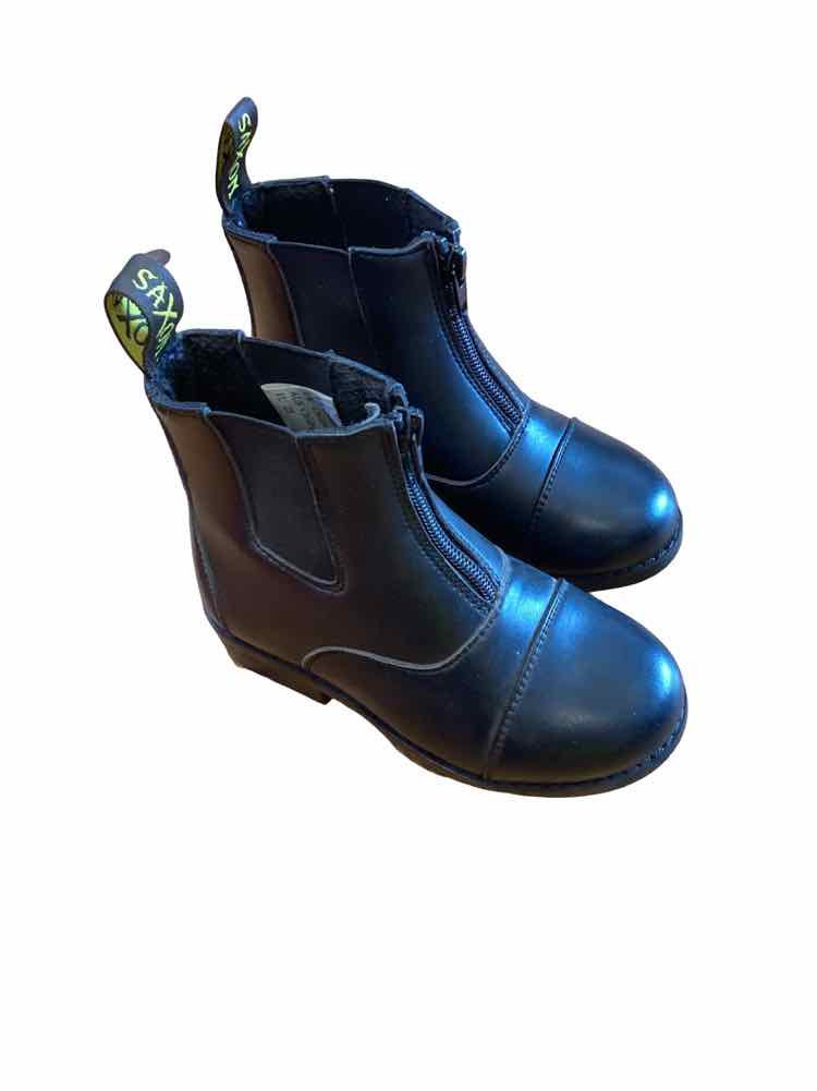 Saxon new kids size 11 zip paddock boots B