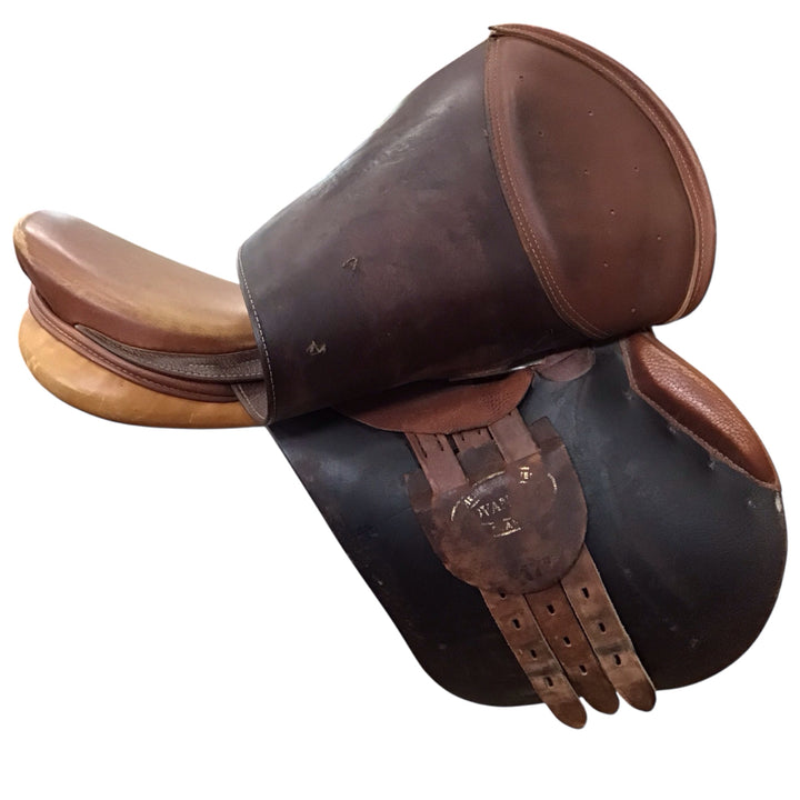 17" HDR Advantage Med/Narrow Used Hunter/Jumper Saddle - H