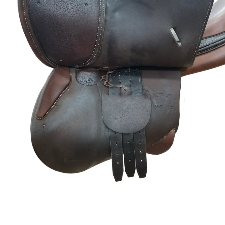 17.5" Antares Spooner Wide Used Hunter/Jumper Saddle