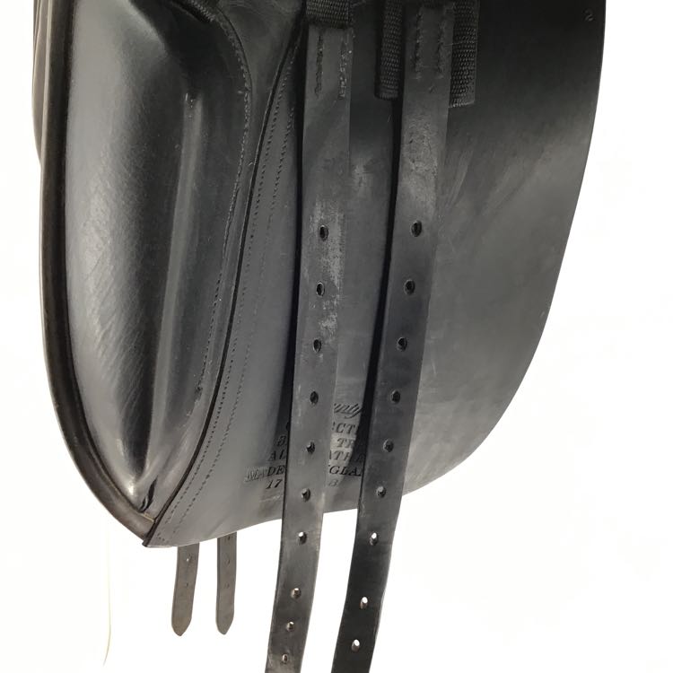 17.5" County Connection used dressage saddle B