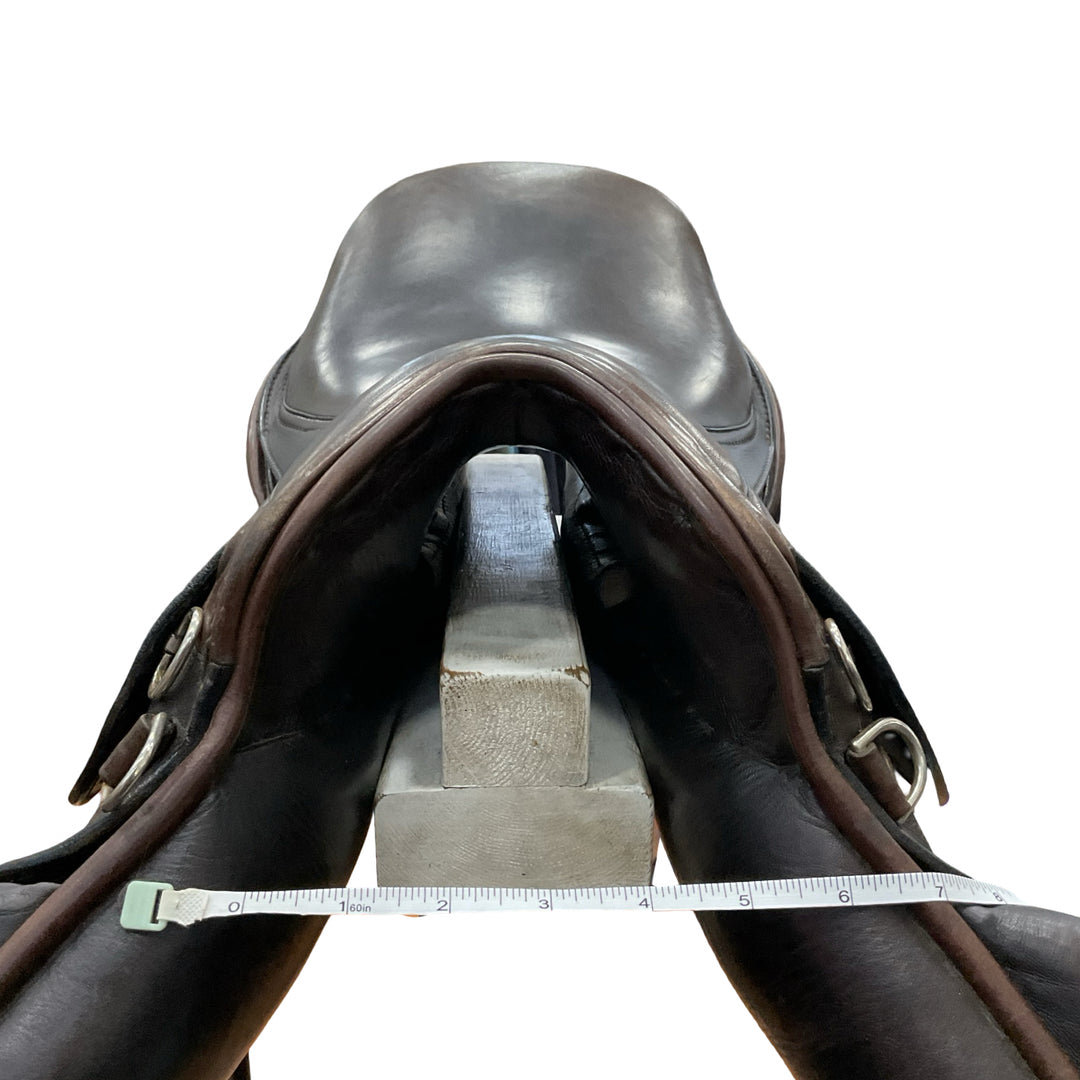 17.5" Schleese Monoflap Eventing Narrow Used Hunter/Jumper Saddle