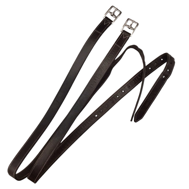 50" Voltaire Calf-Lined Stirrup Leathers Used - H