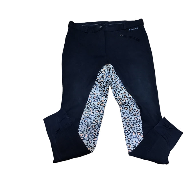 BUCKWILD 36 Leopard Print FS Breeches USED B