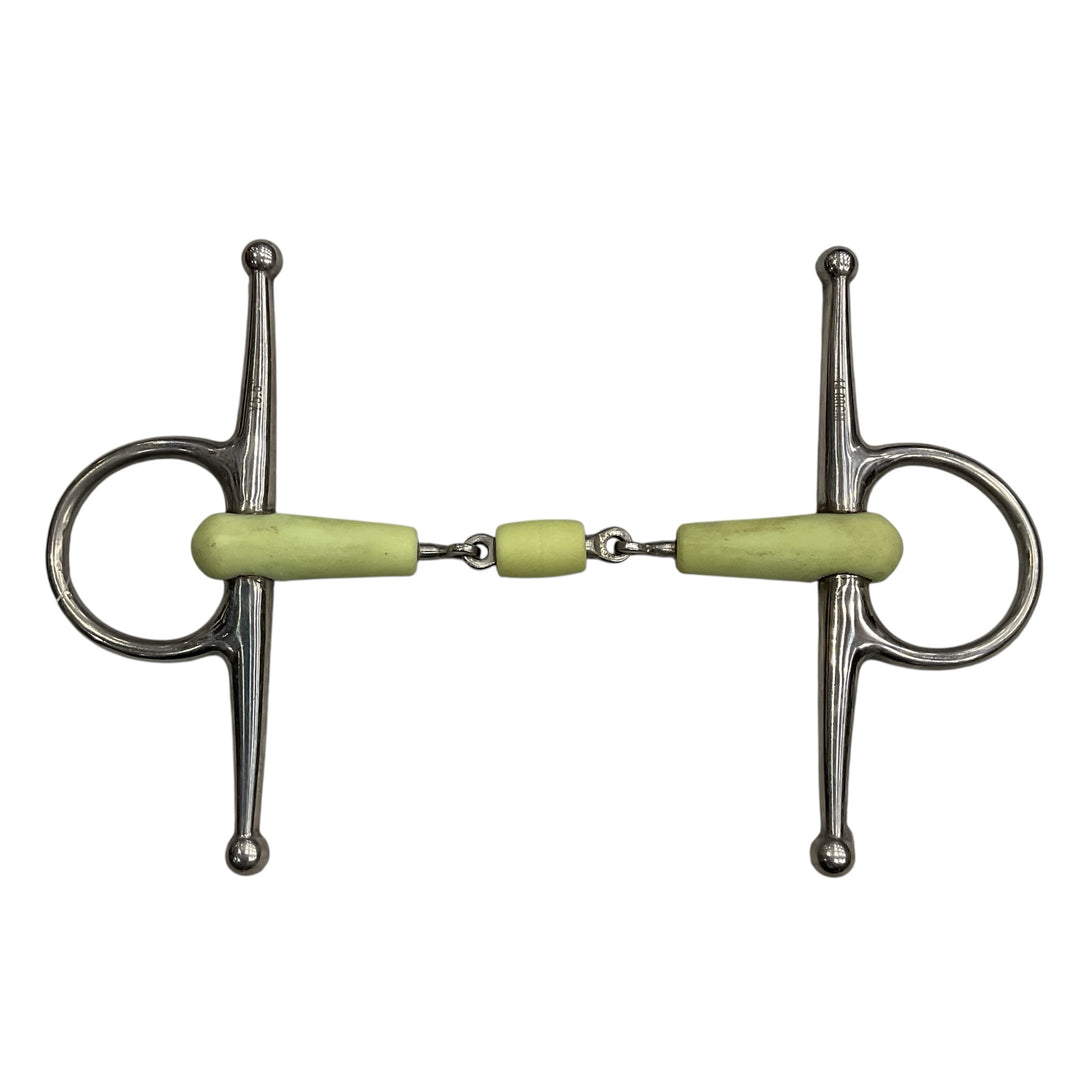 Happy Mouth 5.5" Double Jointed Full Cheek Snaffle Used - H