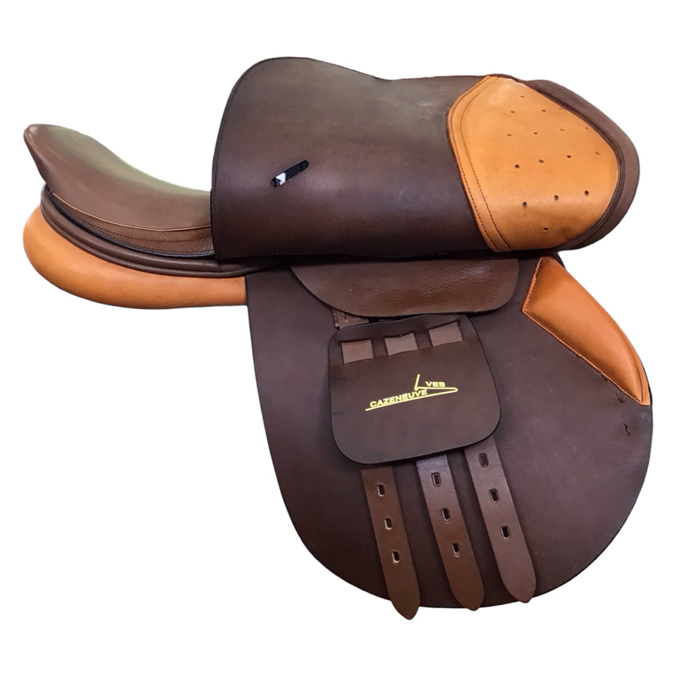 16.5" Harry Dabbs Yves Cazeneuve Narrow Like New Hunter/Jumper Saddle - H