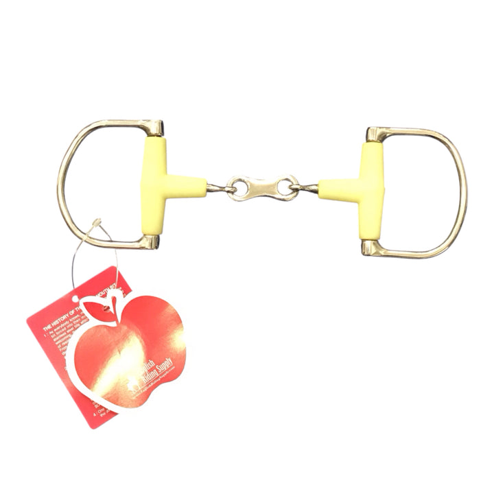 4.5" Happy Mouth D Ring French Link New - H