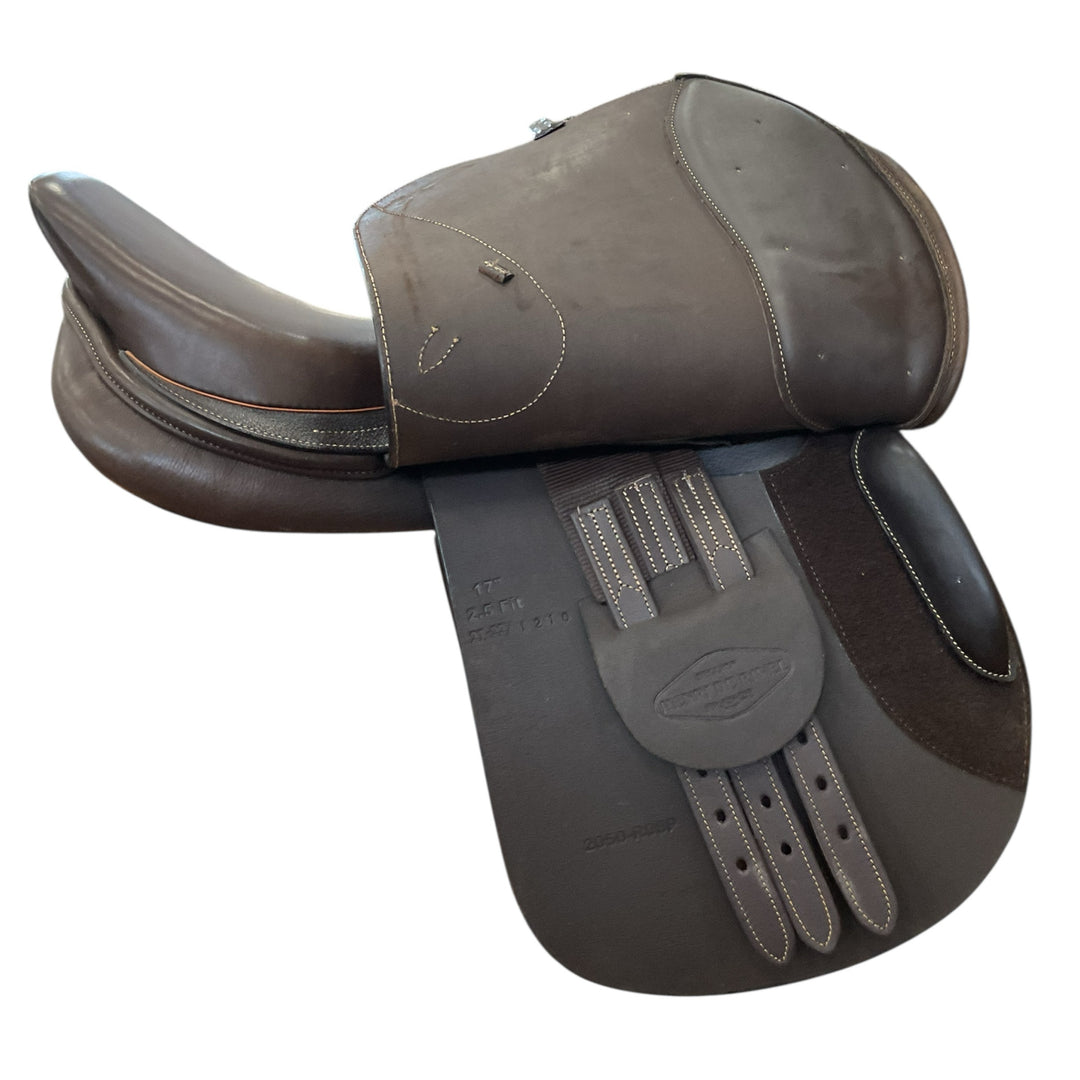 17" HDR Memor-X Medium Demo Condition Hunter/Jumper Saddle - H