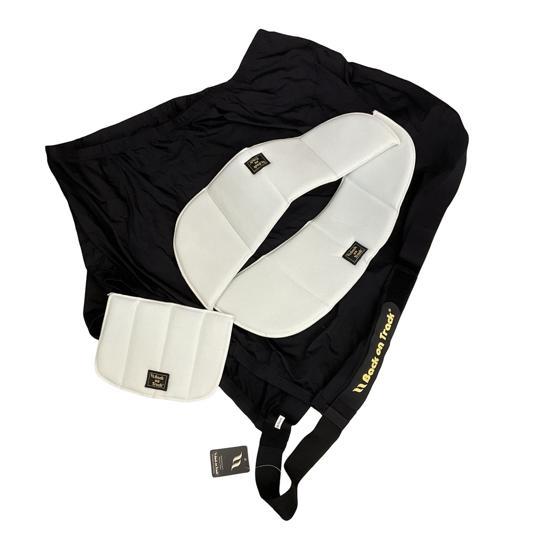 Back On Track 81" Shoulder Guard w/ Pads Black Used