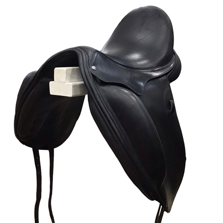 16.5" Ryder Profile Wide Used Dressage Saddle - H