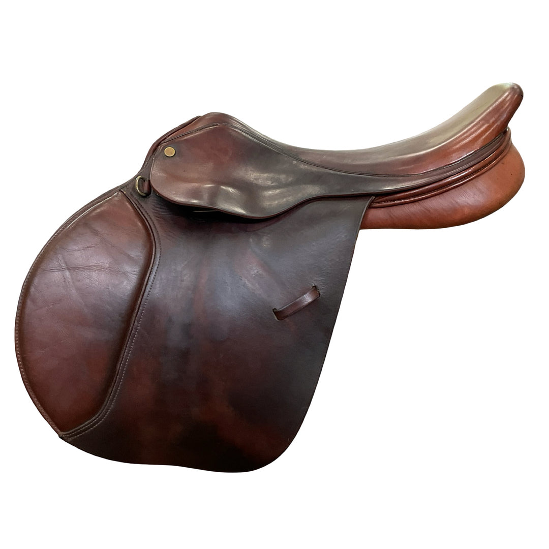 17" Unbranded Medium Used Hunter/Jumper Saddle