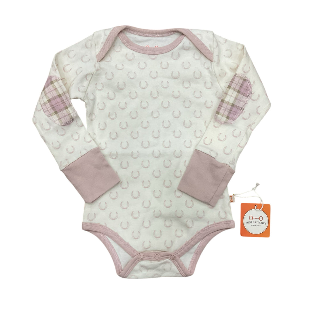 Mini Britches Child 18-24 Months Onsie Horseshoe Print New - H