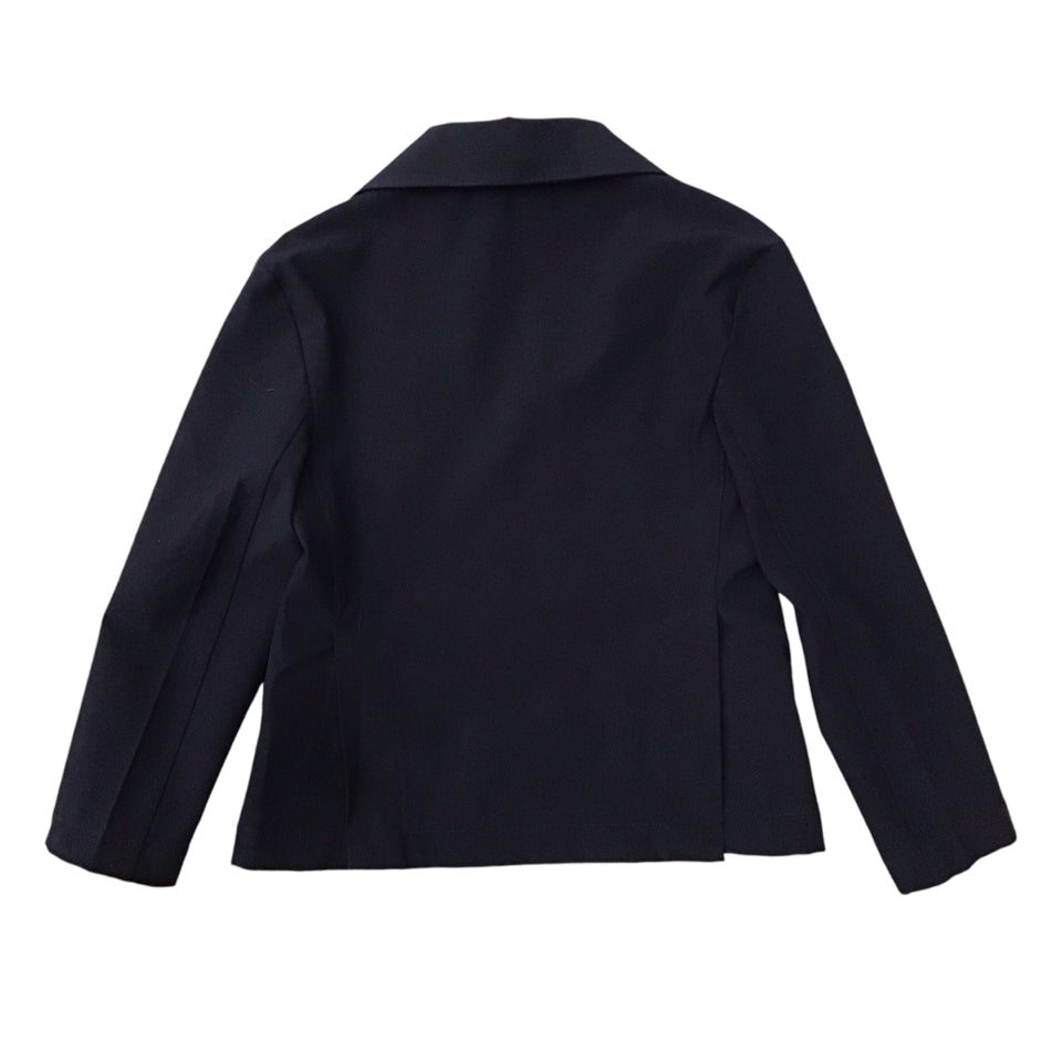 Belle & Bow Boys 3 Navy Show Coat Used - H