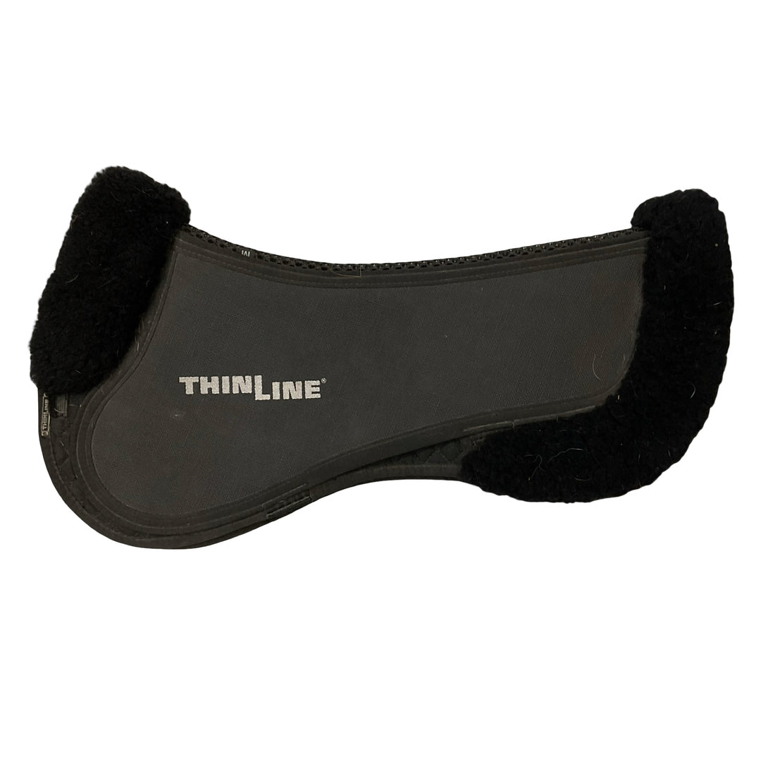 Thinline Half Pad w/ Sheepskin Rolls Black Used