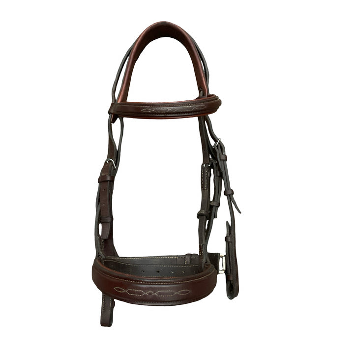 Devoucoux Small Padded Hunter Bridle Brown Used