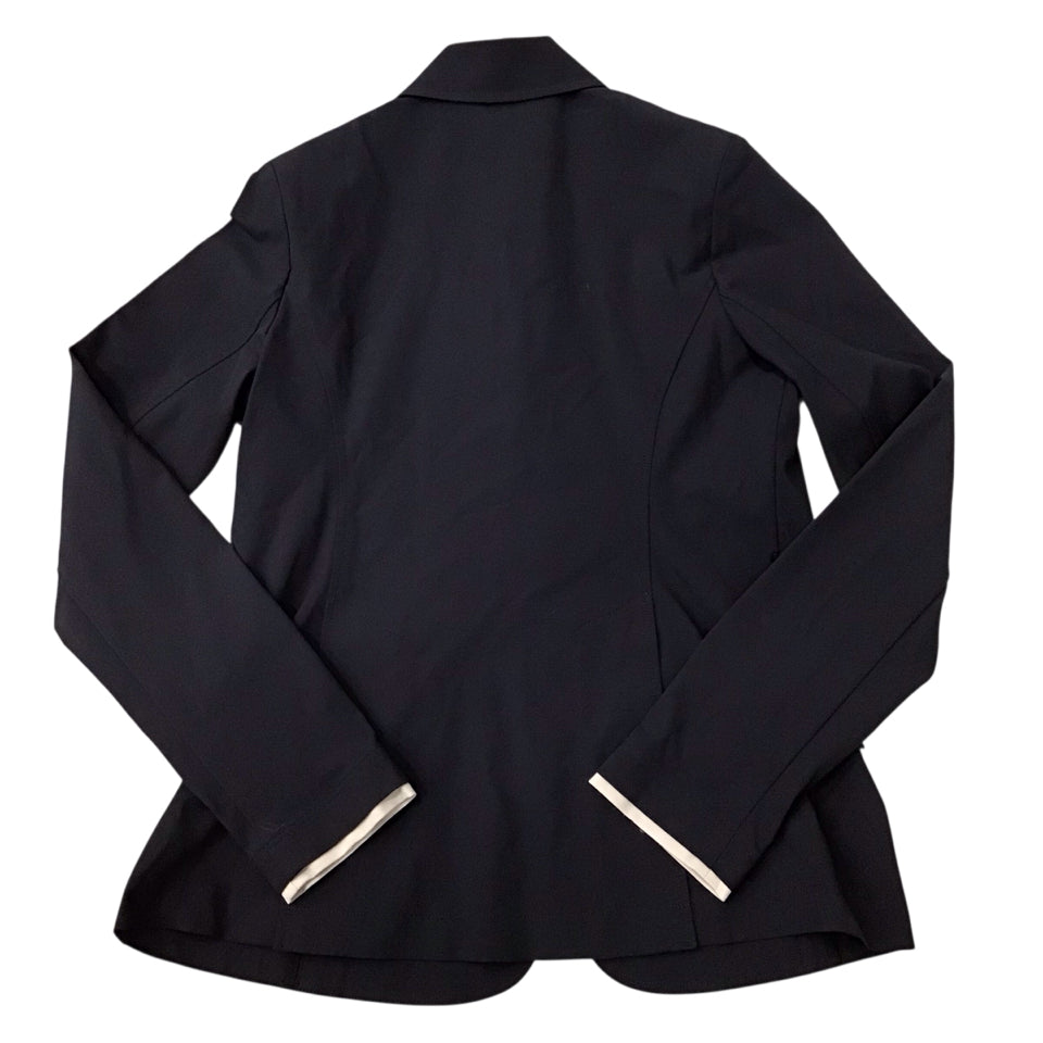 Charles Ancona Women's 18 Classic Show Coat Navy Used - H
