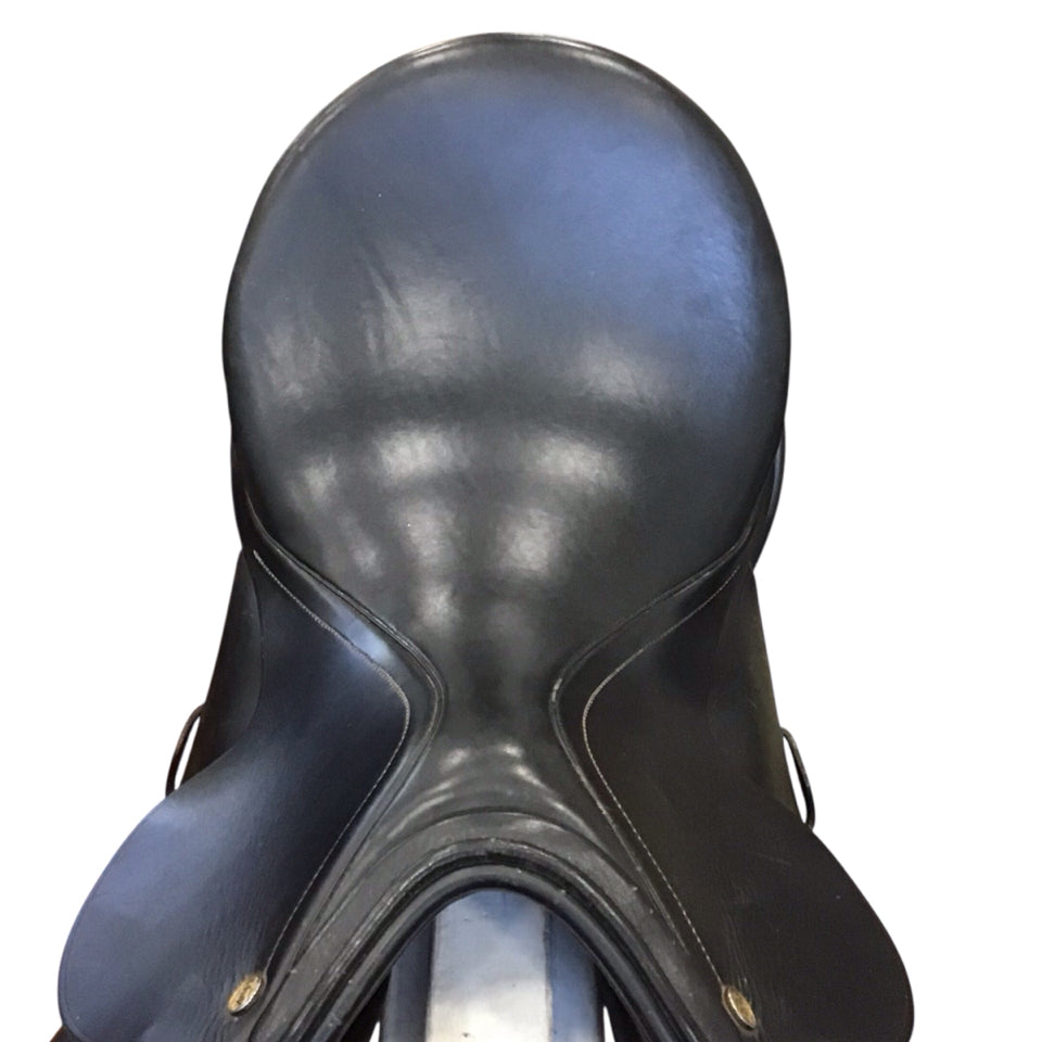 17" HDR Wide Used Dressage Saddle - H