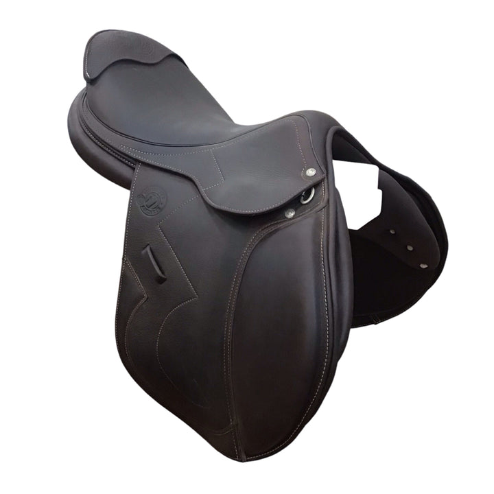 17.5" Antares Signature Wide Used Hunter/Jumper Saddle - H