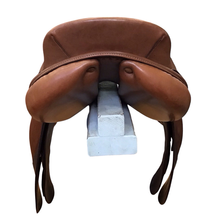 17.5" Bruno Delgrange PJ Pro Medium Used Hunter/Jumper Saddle - H