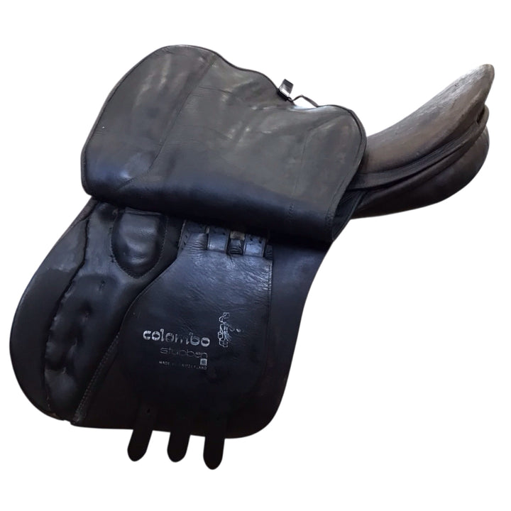 17.5" Stubben Columbo 31cm Med/Wide Used All Purpose Saddle - H