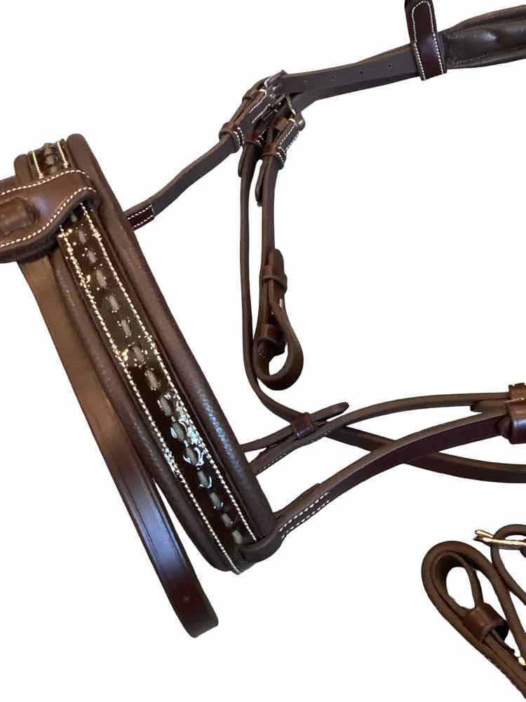 PENELOPE new brown fancy full size bridle
