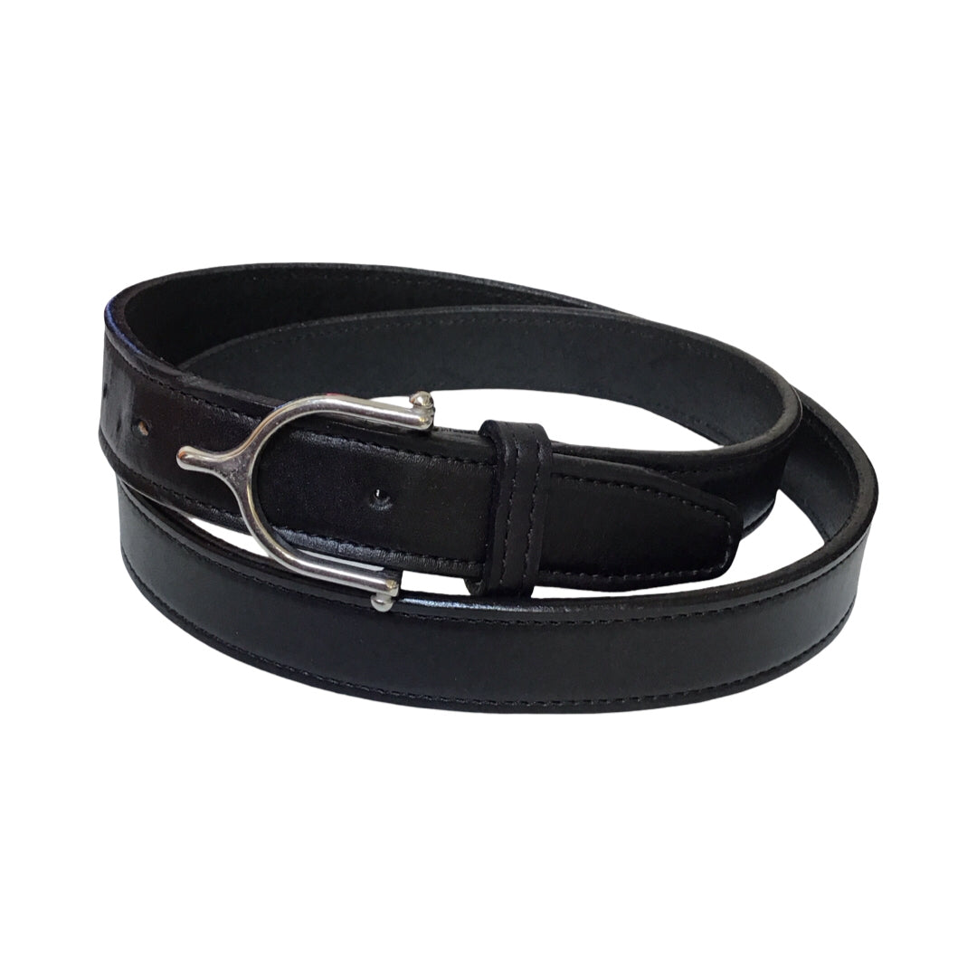 Tory 36" Leather Spur Buckle Belt Used